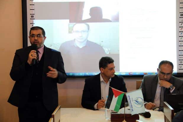 The Greatest Obstacle to Peace and How to Overcome It 2 Jeremy R. Hammond speaks to a conference organized by the Council on International Relations - Palestine (Photos courtesy of COIR - P)