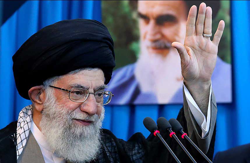 Iran's Supreme Leader, Ayatollah Sayyid Ali Hosseini (seysd shahaboddin vajedi/CC BY 4.0)