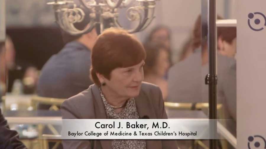 Carol Baker, MD, says to increase vaccination rates, "just get rid of all the white" in the US.