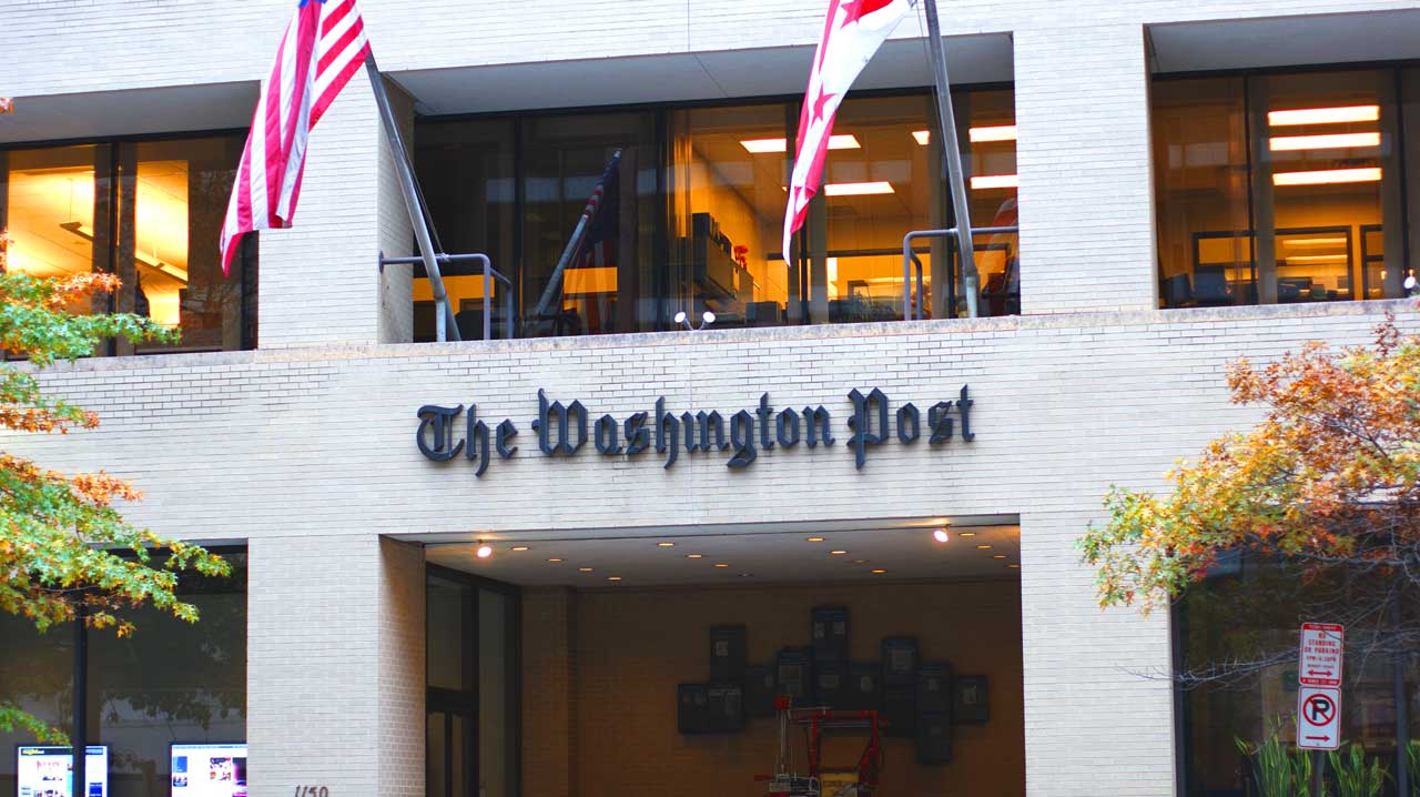 The Washington Post building in Washington, DC ( Dion Hinchcliffe/CC BY-SA 2.0)
