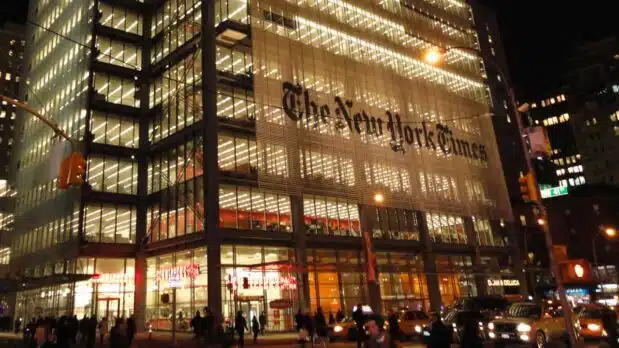 The New York Times building (Jleon/CC BY-SA 3.0)