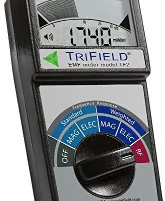 TRIFIELD Electric Field Radio Frequency RF Field Magnetic Field Strength Meter EMF Meter Model TF2 Detect 3 Types of Electromagnetic Radiation with 1 Device Made in USA by AlphaLab Inc 0