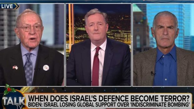 Alan Dershowitz vs. Norman Finkelstein